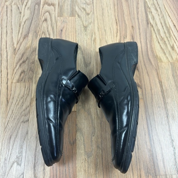 Studio Via Spiga Black Leather Dress Shoes 10 M main image 5